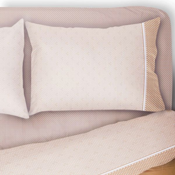 Completo Letto Biella Arancio